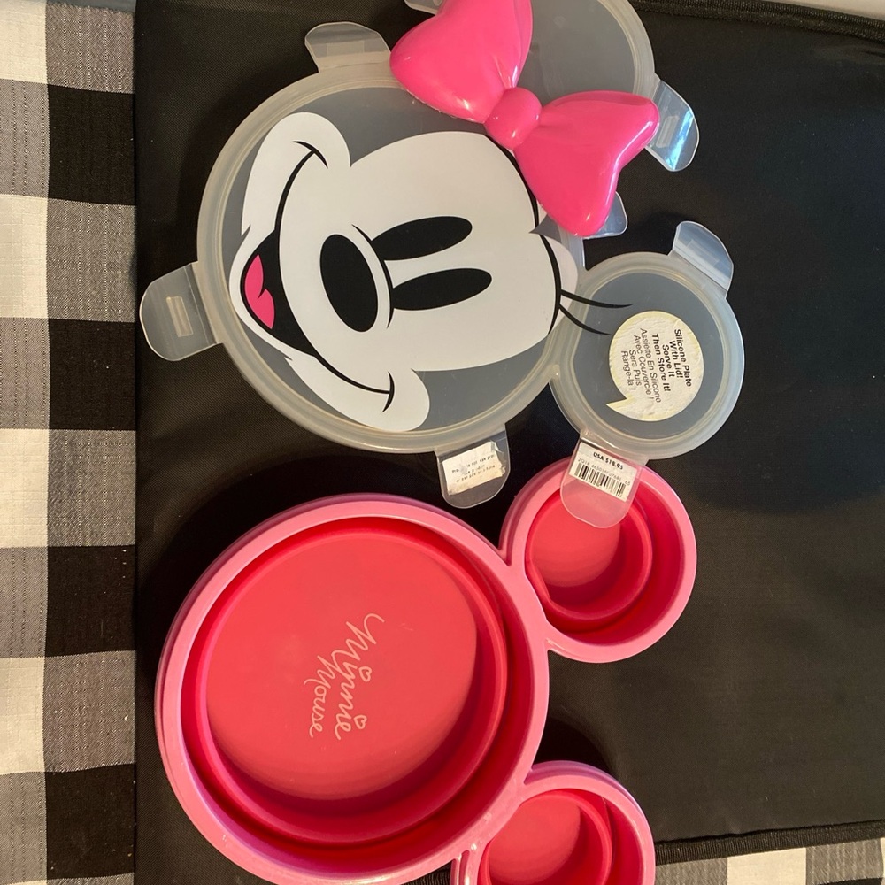 Disney Minnie Mouse divided dish